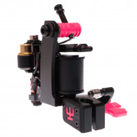 Fine Liner Pro Black Neon Pink Tattoo Machine | Vlad Blad Premium